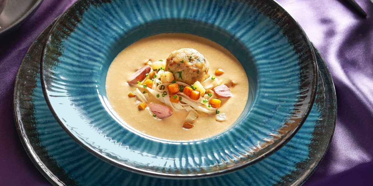 Svatomartinské menu polévka