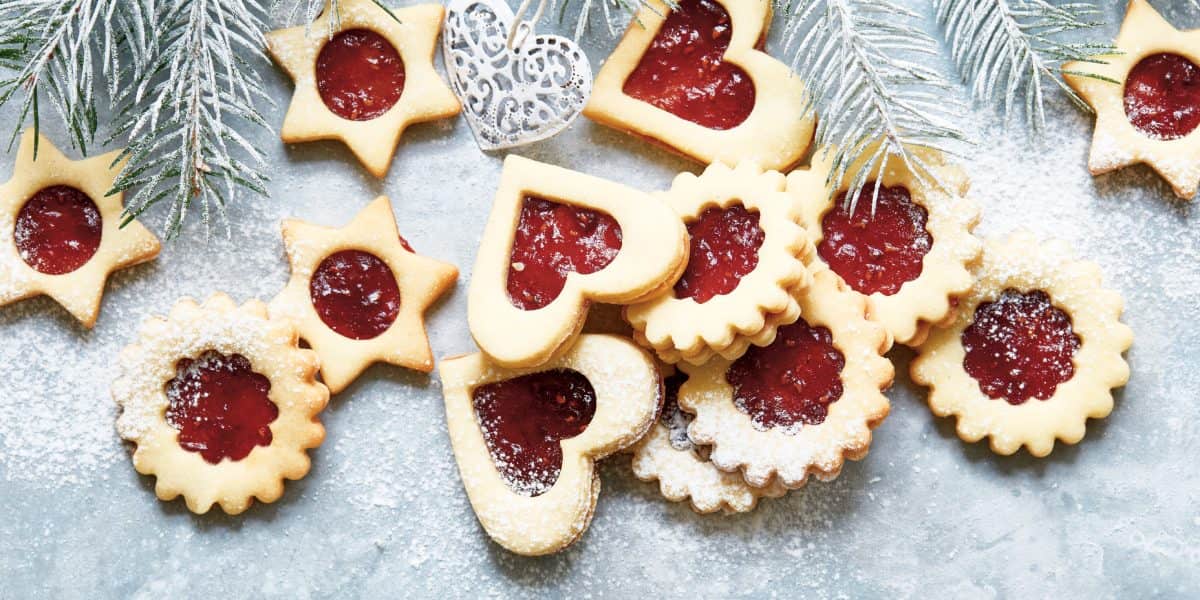 Vánoční linecké cukroví