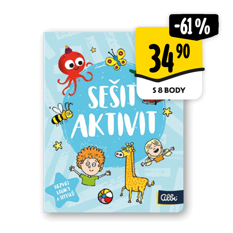 Kvído sešit aktivit od 3 let