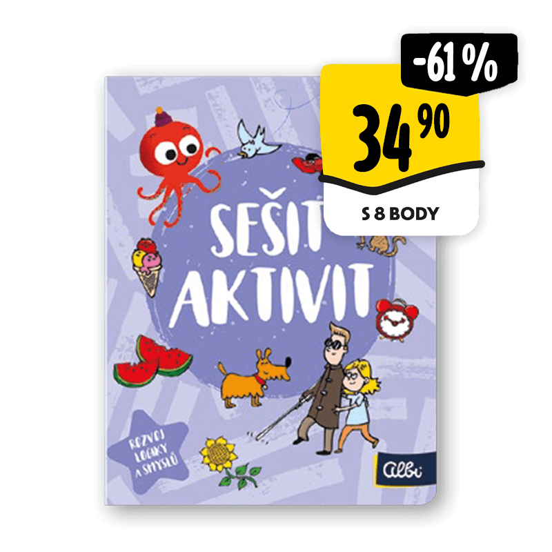 Kvído sešit aktivit od 5 let