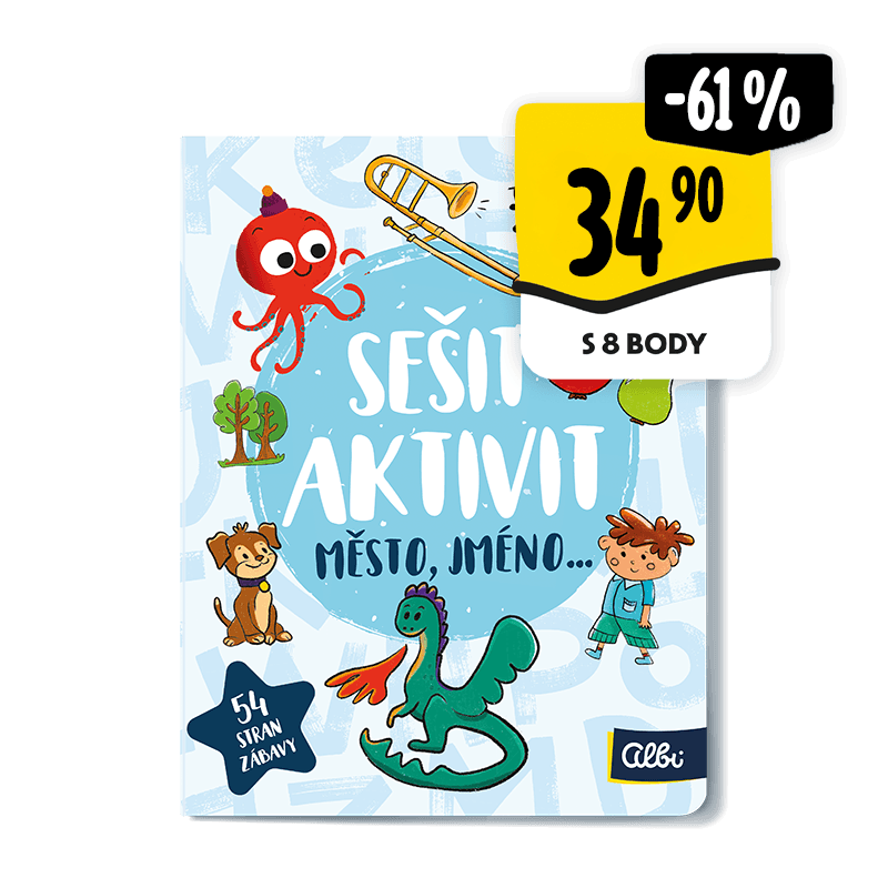 Kvído sešit Město jméno