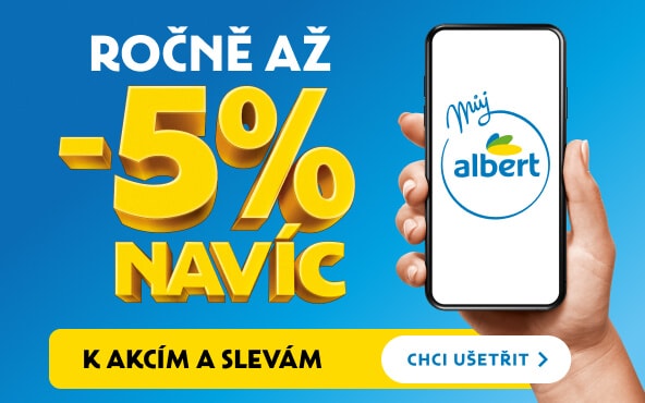 Ročně až -5 % navíc k akcím a slevám