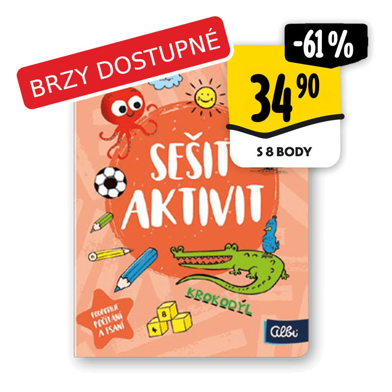 Kvído sešit aktivit od 6 let