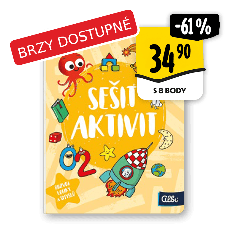 Kvído sešit aktivit od 4 let