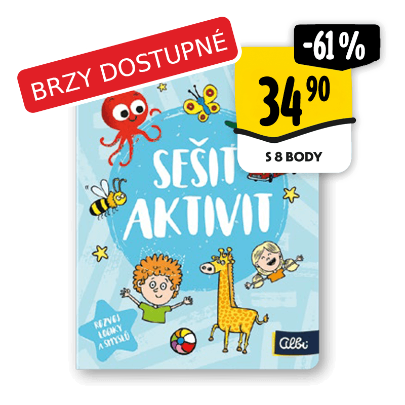 Kvído sešit aktivit od 3 let