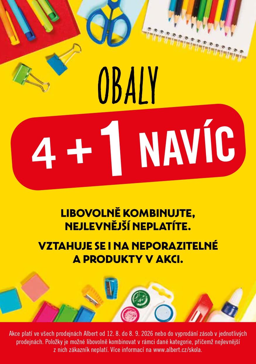 Obaly 4+1 navíc
