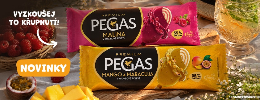 Sponzorováno: Pegas - Vyzkoušej to křupnutí.