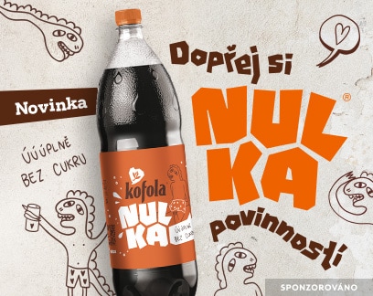 Sponzorováno: Nová Kofola Nulka.