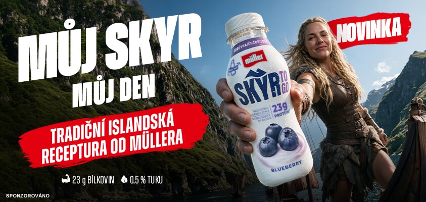 Sponzorováno: Můj Skyr, můj den. Tradiční islandská receptura od Müllera.