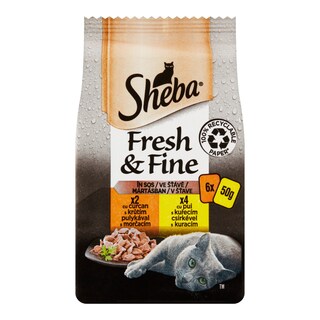 Sheba Fresh & Fine Krmivo pro kočky ve šťávě