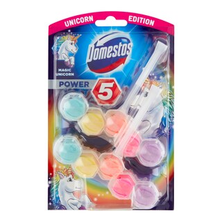 Domestos Power 5 Unicorn tuhý WC blok