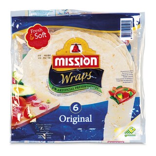 Mission Original Tortilly deli wraps