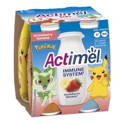Actimel Kids Nápoj jogurtový jahoda & banán
