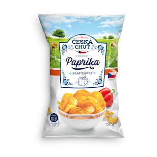 Česká chuť Brambůrky paprikové