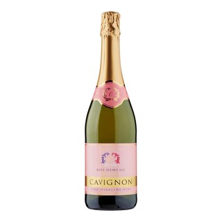 Cavignon Šumivé růžové víno Demi-sec
