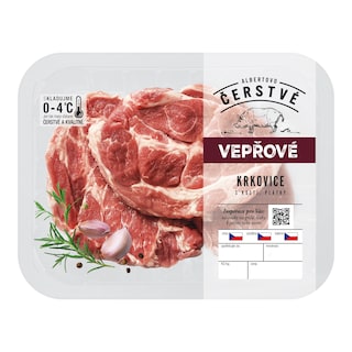 Vepřová krkovice plátky bez kosti