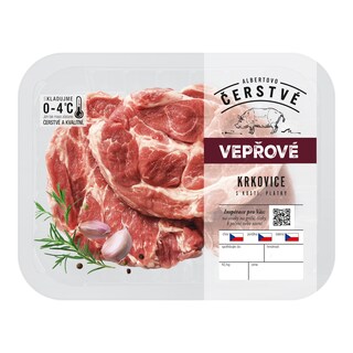 Vepřová krkovice plátky bez kosti