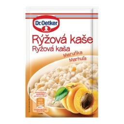 Dr. Oetker Rýžová kaše meruňková