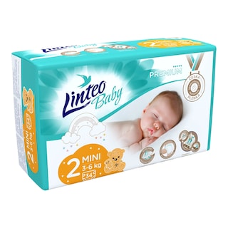 Linteo Baby Premium Mini dětské plenky