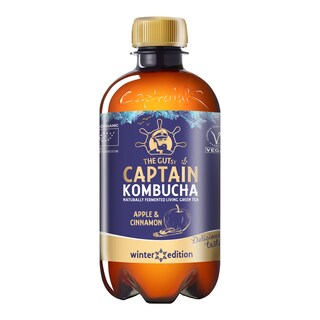Captain Kombucha zimní edice jablko a skořice