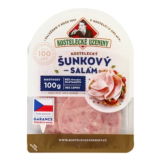 Kostelecké Uzeniny Kostelecký šunkový salám