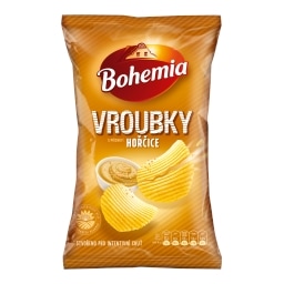 Bohemia Chips Vroubky hořčice