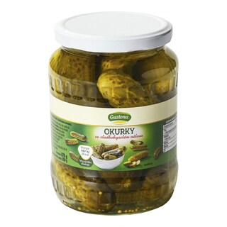 Gustona Sterilované okurky