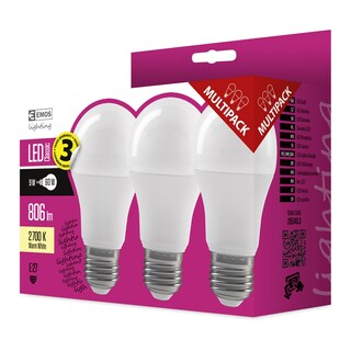 Emos LED Classic A60 9W E27 teplá bílá