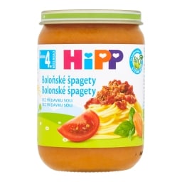 HiPP Bio příkrm boloňské špagety