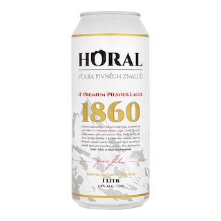 Horal 1860 světlý ležák