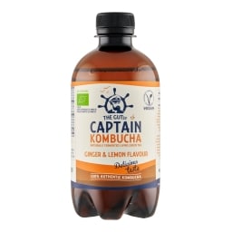 Captain Kombucha Bio Zázvor a citron