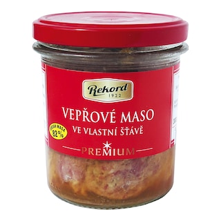 Rekord Vepřové maso ve vlastní šťávě