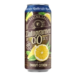 Zlatopramen Radler s příchutí tmavý citrón