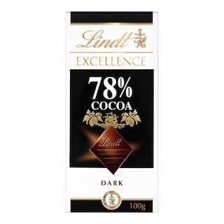 Lindt Excellence Čokoláda hořká 78%