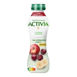 Activia Probio jogurtový nápoj třešeň, jablko