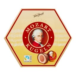 Austria Mozart Kugeln Čokoládové pralinky box