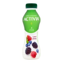 Activia probiotický nápoj lesní plody