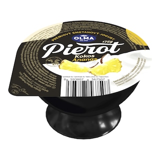 Olma Pierot Smetanový jogurt ananas-kokos