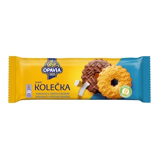 Opavia Zlaté Kolečka s kokosem
