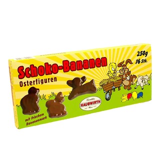 Velikonoční banánky v čokoládě