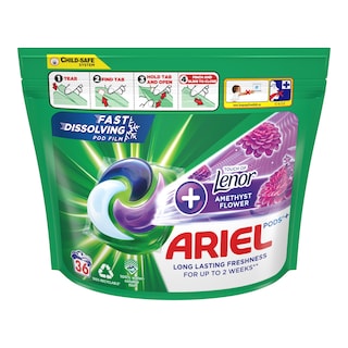 Ariel + Amethyst prací kapsle