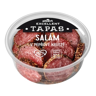 Albert Excellent Tapas Salám v pepřové krustě