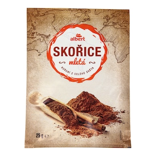 Albert Skořice mletá