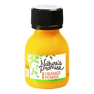 Nature's Promise Shot orange power
