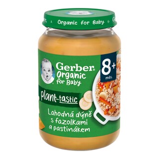 Gerber Organic Příkrm dýně, fazolky, pastiňák