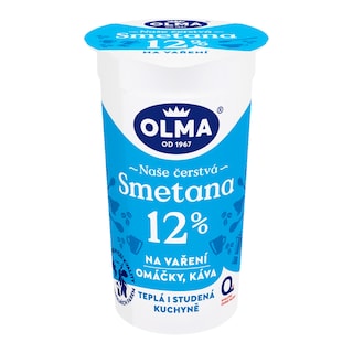 Olma Smetana na vaření 12%