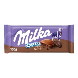 Milka Oreo Choco Mléčná čokoláda se sušenkami