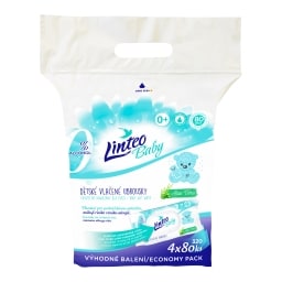 Linteo Baby Vlhčené ubrousky s Aloe Vera