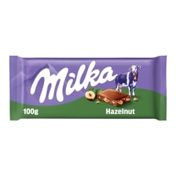 Milka Mléčná čokoláda s drcenými ořechy
