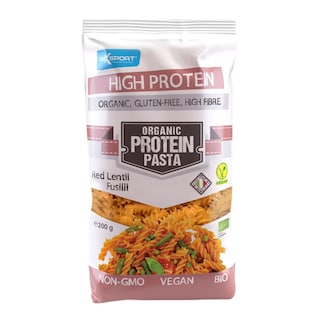 Max Sport Protein Bio Pasta červená čočka